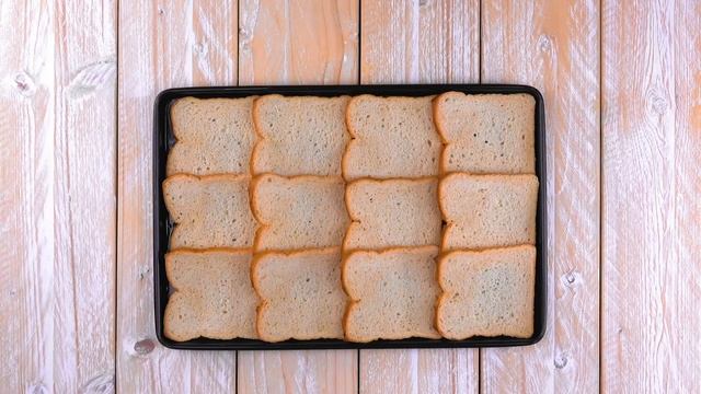 Stecke 12 Toasts Hochkant In Den Rost Und Schmeiß Den Ofen An | Sandwiches Vom Partyblech