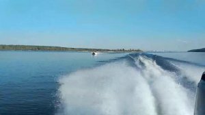 Катамаран Fast Cat 380, мотор Ямаха 30 DMHOS, догоняю лодку со 150 ЛС!