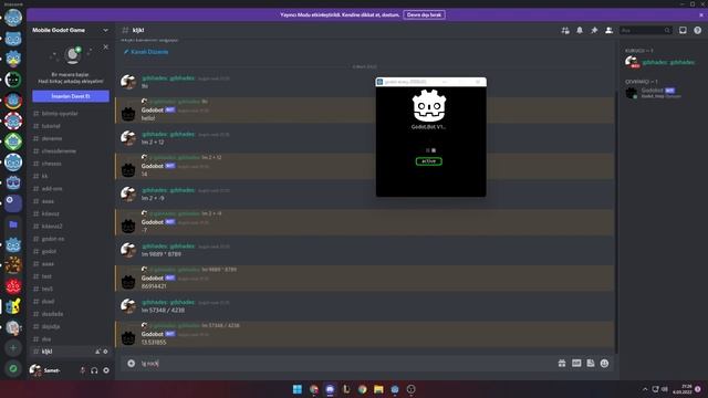 Making a discord bot with Godot Engine смотреть онлайн
