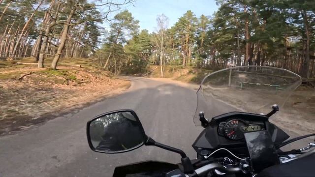 Suzuki V-Strom 650XT. Winter ride. смотреть онлайн