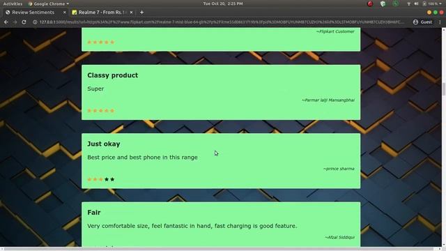 Flipkart Reviews extraction and sentiment analysis смотреть онлайн