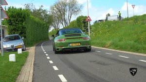 Porsche 911 GT3 RS, Cayman GT4, Turbo S Convertible & More Acceleration Exhaust SOUNDS!