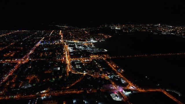 Магнитогорск в ночи, огни Магнитки) смотреть онлайн