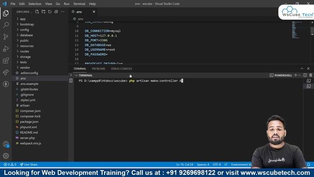 Setting up the Modal and Controller in Laravel ? | Laravel 8 API Tutorial смотреть онлайн