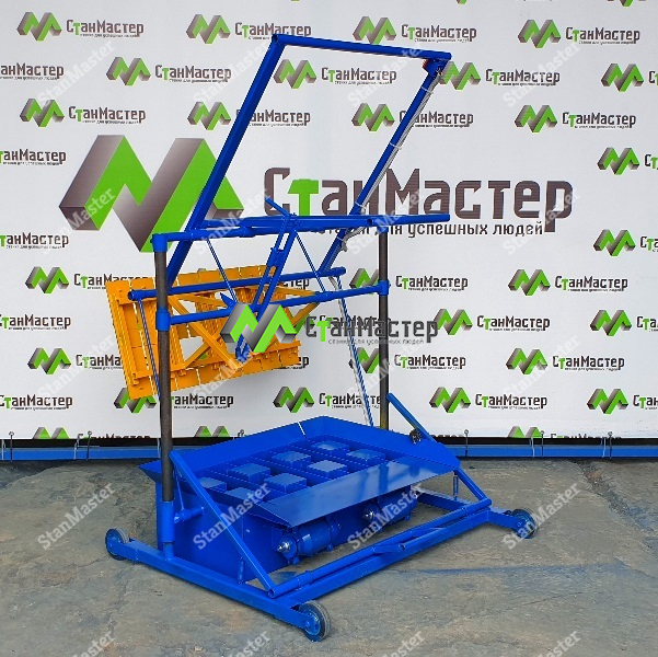 Вибропресс для блоков Прессовщик. смотреть онлайн