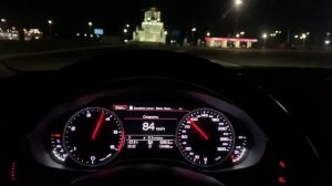 Audi A6 C7 3.0 TDI 0-100 acceleration/0-100 разгон