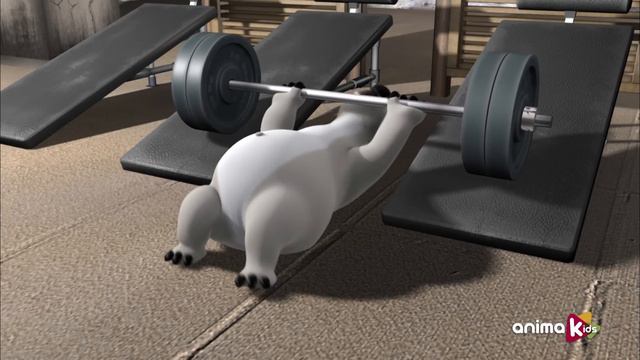 Bernard Bear (HD) - 01 - The Gym
