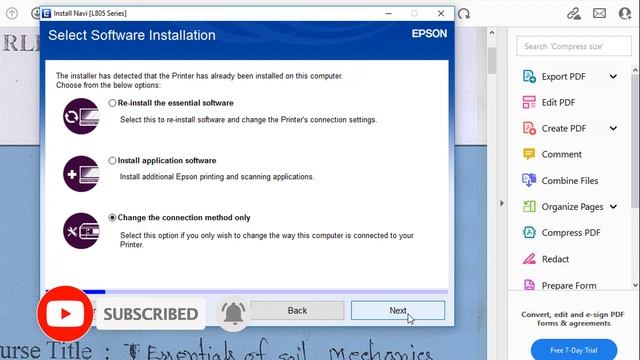How to set wifi Epson L805 ? Epson L805 প্রিন্টারে ওয়াই-ফাই সেট করুন смотреть онлайн