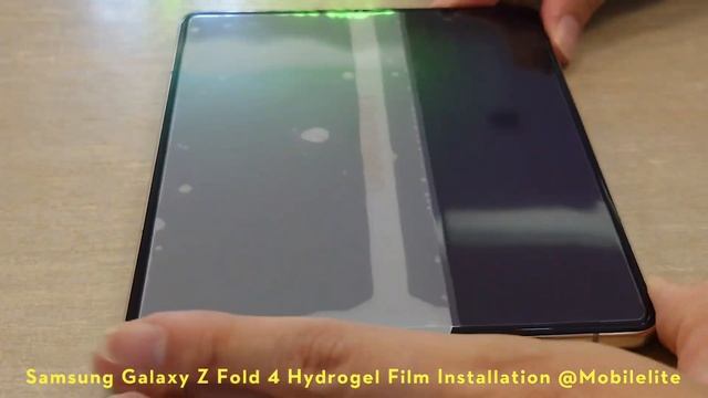 Samsung Galaxy Z Fold 4 Diamond ? Hydrogel Film Installation @mobilelitesg смотреть онлайн