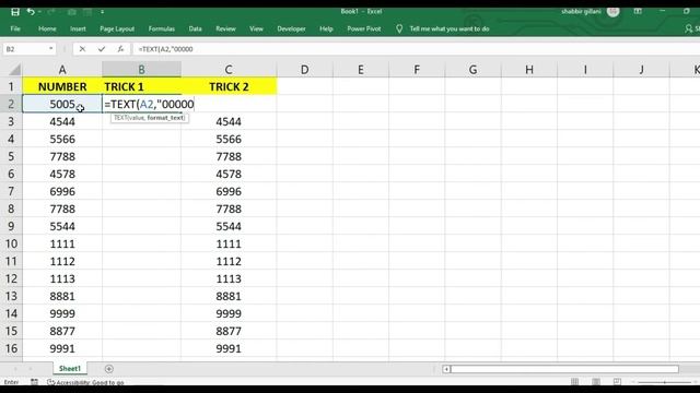 How to Add 0 before a number in Excel смотреть онлайн
