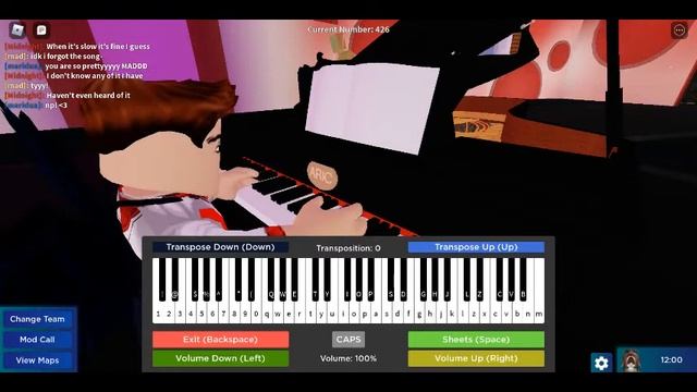 Roblox Talent Show | Playing Goku Ultra Instinct Theme On Piano смотреть онлайн