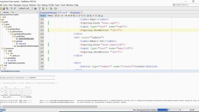 Spring Boot - Form Validation with Multiple Fields смотреть онлайн
