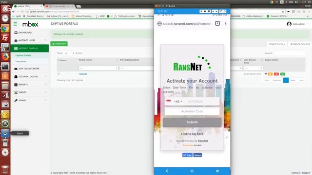 RansNet Wi-Fi: Sign-in to Wi-Fi captive portal via SMS OTP смотреть онлайн