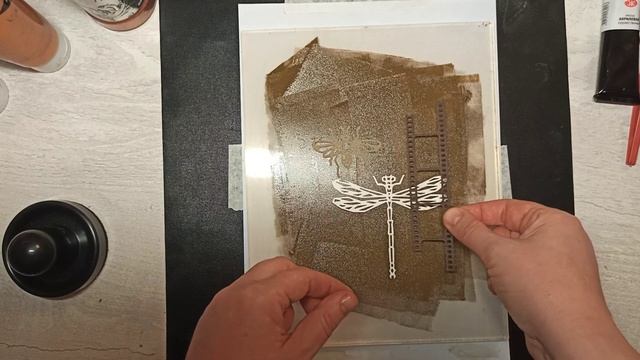 Гелевая пластина!!! мои эксперименты и почти первые шаги!!!! Gel Plate #cкрапбукинг #mixmedia