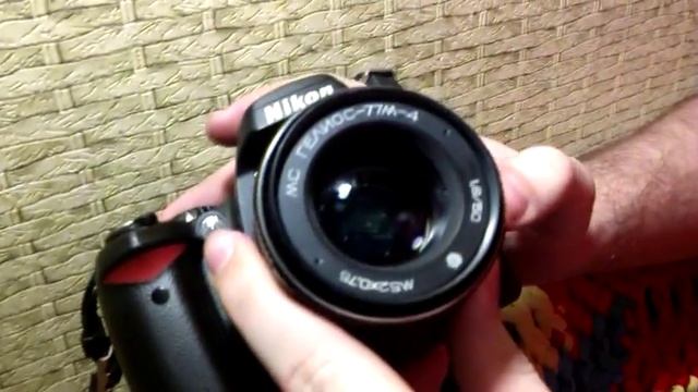 Внешняя блокировка дифрагмы ГЕЛИОС-77М смотреть онлайн
