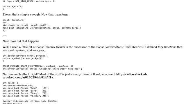Code Review: Boost::range::for_each + functor (3 Solutions!!) смотреть онлайн