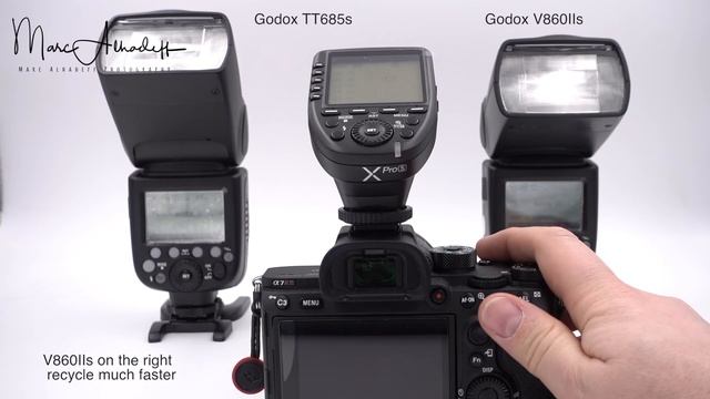 Godox TT685s V860IIs Recycling Time