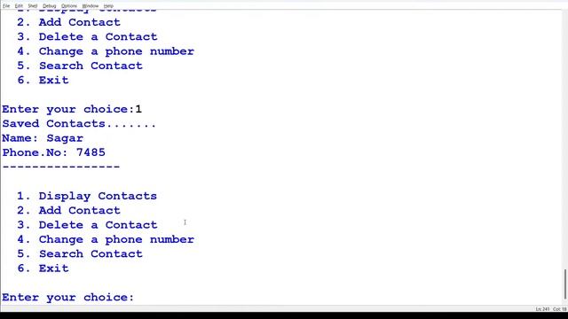 python menu drive program using dictionary function computer science informatics practices Class 1 смотреть онлайн