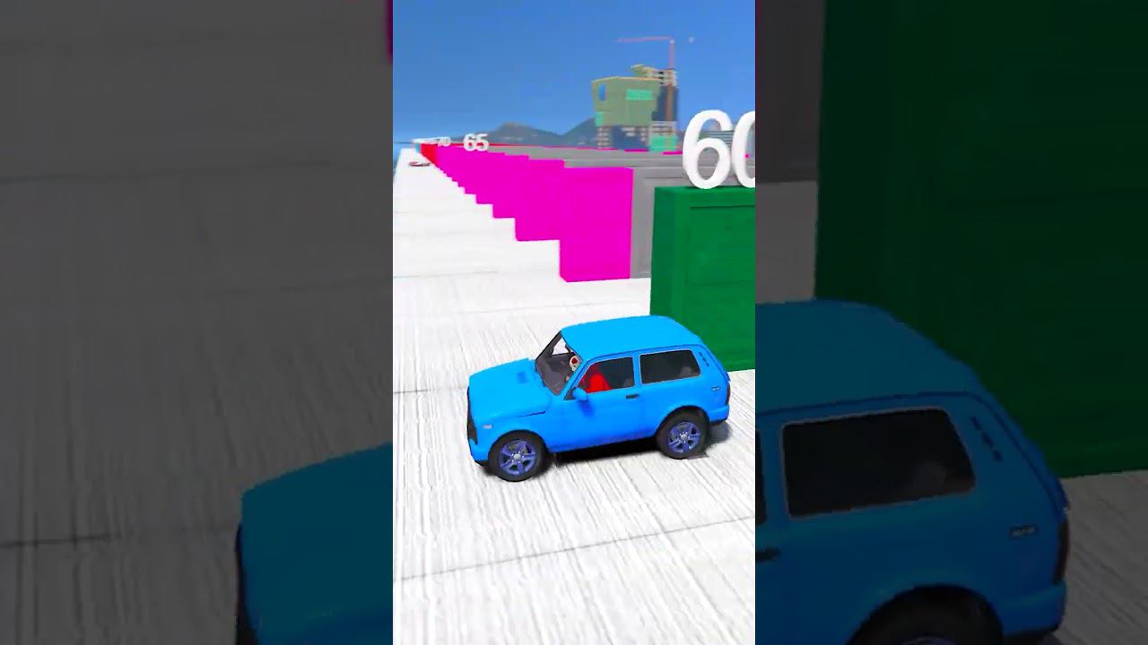 КАК ДАЛЕКО ПРОЕДЕТ ЧИТ ТАЧКА ПО КОЧКАМ В ГТА 5! РУССКИЕ ДОРОГИ В ГТА Онлайн! #shorts смотреть онлайн