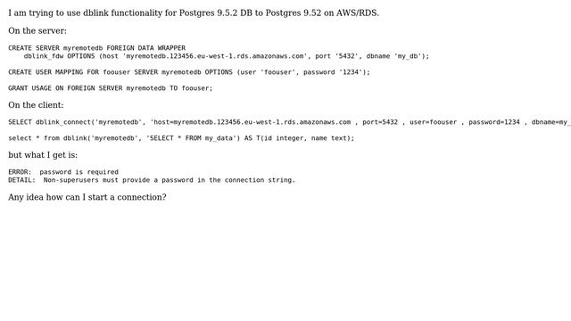 Postgres to Postgres DBLink with AWS/RDS (2 Solutions!!) смотреть онлайн