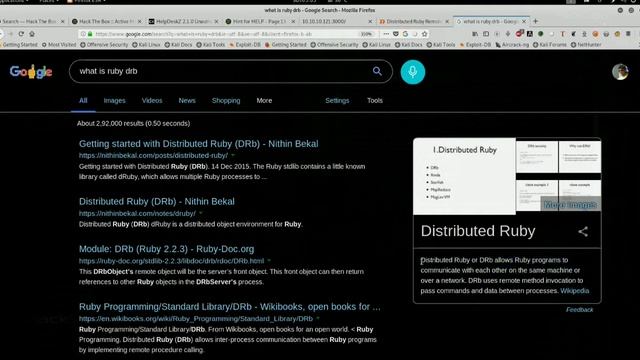 Know what is Distributed Ruby(DRb) & Exploiting DRb in RMI server | Ruby DRb guide for Beginners смотреть онлайн