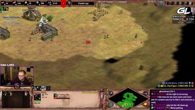 1v1 Arabia, Slavs vs Cumans vs Hera смотреть онлайн