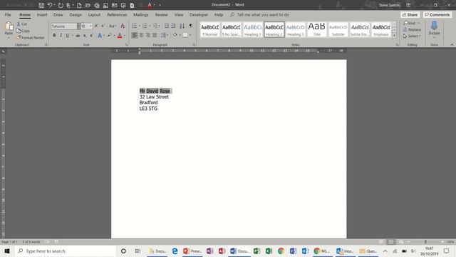 How to use Microsoft Word's mail merge feature to merge into individual files. смотреть онлайн