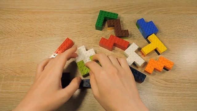 Solving Pentomino Puzzle Game Pentominoes DIY made of building blocks Solutions Perimeters смотреть онлайн