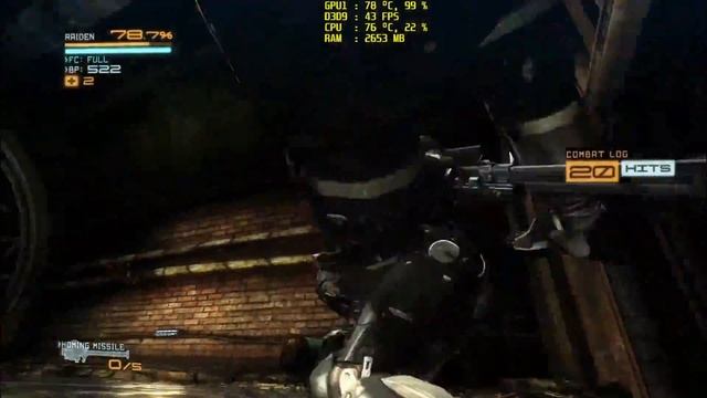 Metal Gear Rising : Revengeance | MAX | on Geforce 940MX - i5 7200u - 8GB Ram [Acer E5 475G] смотреть онлайн