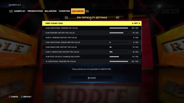 *UPDATED* #wwe2k23 Gameplay sliders | 22/March/2023 смотреть онлайн