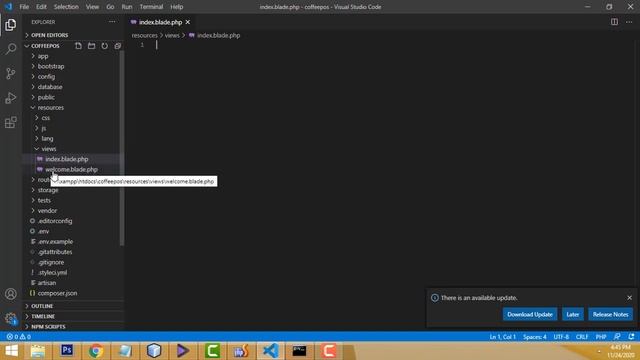 Coffee Shop Inventory Management System using Laravel 8 смотреть онлайн