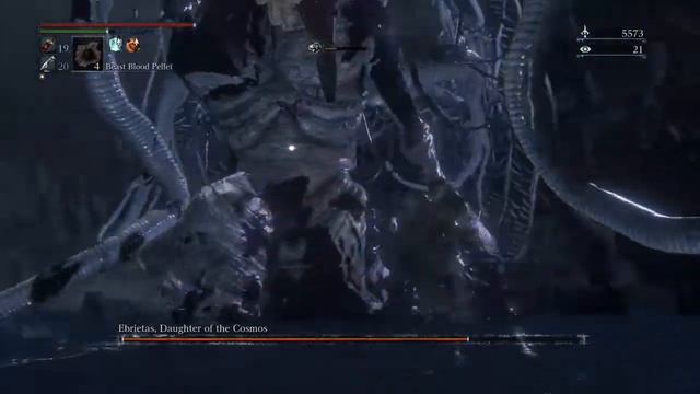 Bloodborne : Ebrietas, Daughter of the Cosmos Boss fight смотреть онлайн