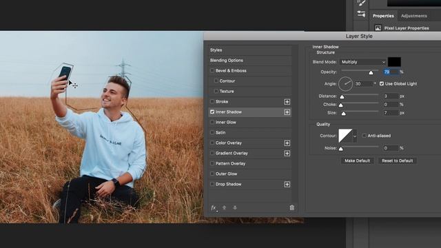 Blending Options in Adobe Photoshop 2019 смотреть онлайн