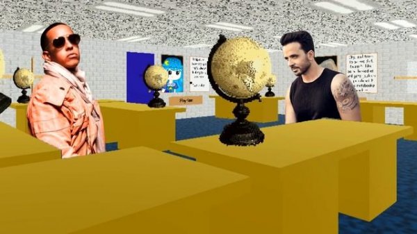 Basics in Despacito [Blue]- The Living Tombstone