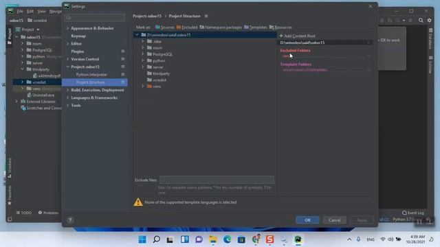 Install Odoo 15 and Configure PyCharm for Odoo v15 Development in Windows смотреть онлайн