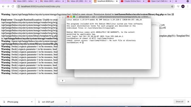 Fix OpenCart Installation error смотреть онлайн
