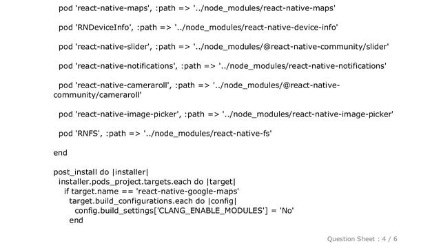 iOS : Why is React(missing) in xcode scheme build targets list? смотреть онлайн