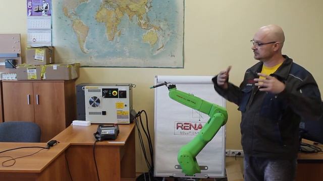 Fanuc Robot Intro part 2 - Знакомство с роботом Fanuc часть 2 смотреть онлайн