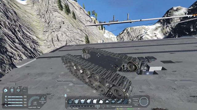 Space Engineers - tank track #1 смотреть онлайн