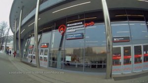 Переход МЦК "Лужники" - метро "Спортивная" // 21 марта 2018