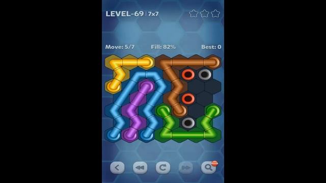 Pipe Lines: Hexa Mini Rotation Pack - Level 69 Solution смотреть онлайн