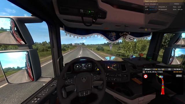 СТРИМ EURO TRUCK SIMULATOR 2 | КОНВОЙ №2 LOG-N-STICK смотреть онлайн