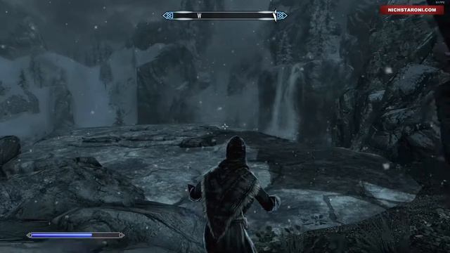 Skyrim Alduin Nahkriin and Skuldafn Temple смотреть онлайн