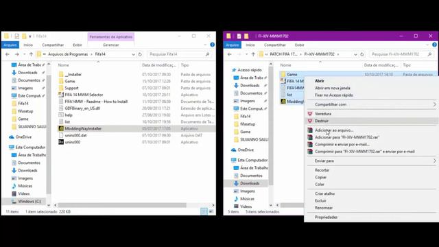 FIFA 14 - Instalando Nova Atualização 17.0.2 + Temp. 2017/18! смотреть онлайн