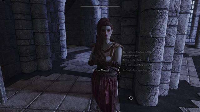 Skyrim dialogue expansion - Brelyna Maryon смотреть онлайн