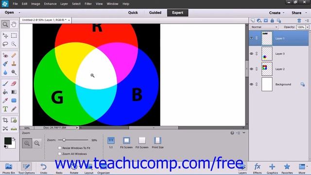 Photoshop Elements 12 Tutorial Color Modes & Models Adobe Training Lesson 5.1 смотреть онлайн