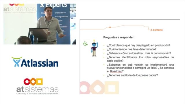 Cierra el ciclo de Integración Continua con JIRA y Git | atSistemas смотреть онлайн