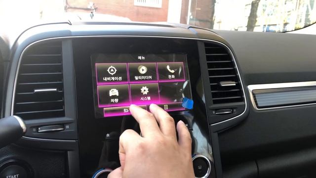 르노삼성 New QM6 S-link 7” 미러링 시스템 смотреть онлайн