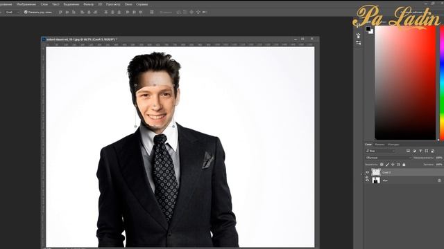 ЗАМЕНА И ИСКАЖЕНИЕ ЛИЦА В PHOTOSHOP(GUIDE) смотреть онлайн