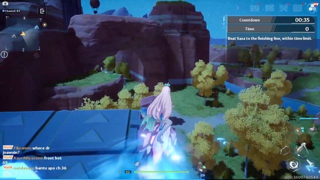 Race Sasa and win - Side Mission | Tower of Fantasy смотреть онлайн